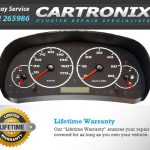 Instrument cluster dashboard for Fiat Ducato with speedometer and RPM gauges.