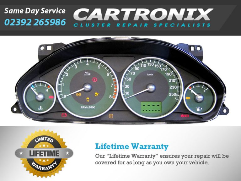 Jaguar Instrument Cluster Repair repair image