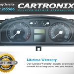 Renault Laguna 2 instrument cluster dashboard with speedometer and tachometer, measuring 2-inch.
