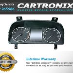 4-inch instrument dash cluster for Land Rover Discovery 4 with speedometer and tachometer gauges.