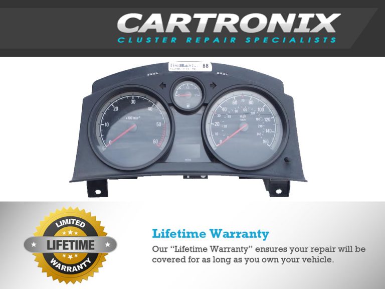 Vauxhall Astra Instrument Cluster Dash Repair