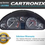Peugeot 407-inch instrument cluster dashboard with speedometer and gauges.