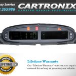 Instrument cluster for Citroen Xsara Picasso displaying speed and warning indicators.