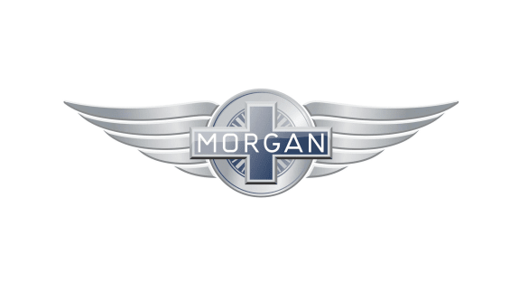 Morgan Logo Morgan logo featuring a circular emblem with wings and the name 'Morgan' in the center.