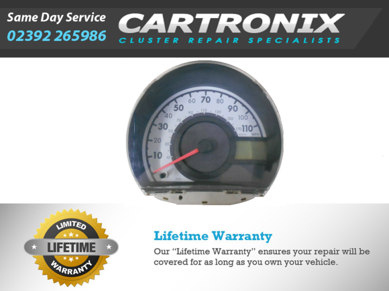 Peugeot 107 cluster repair repair image