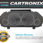 Aston Martin Vantage instrument cluster repair