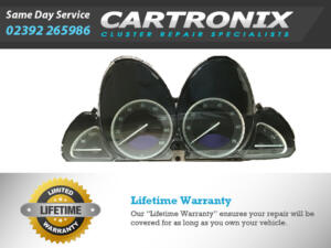 mercedes sl slr instrument cluster repair