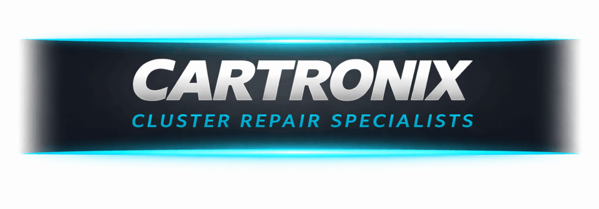Sign displaying the Cartronix name and 'Cluster Repair Specialists' in bold lettering.