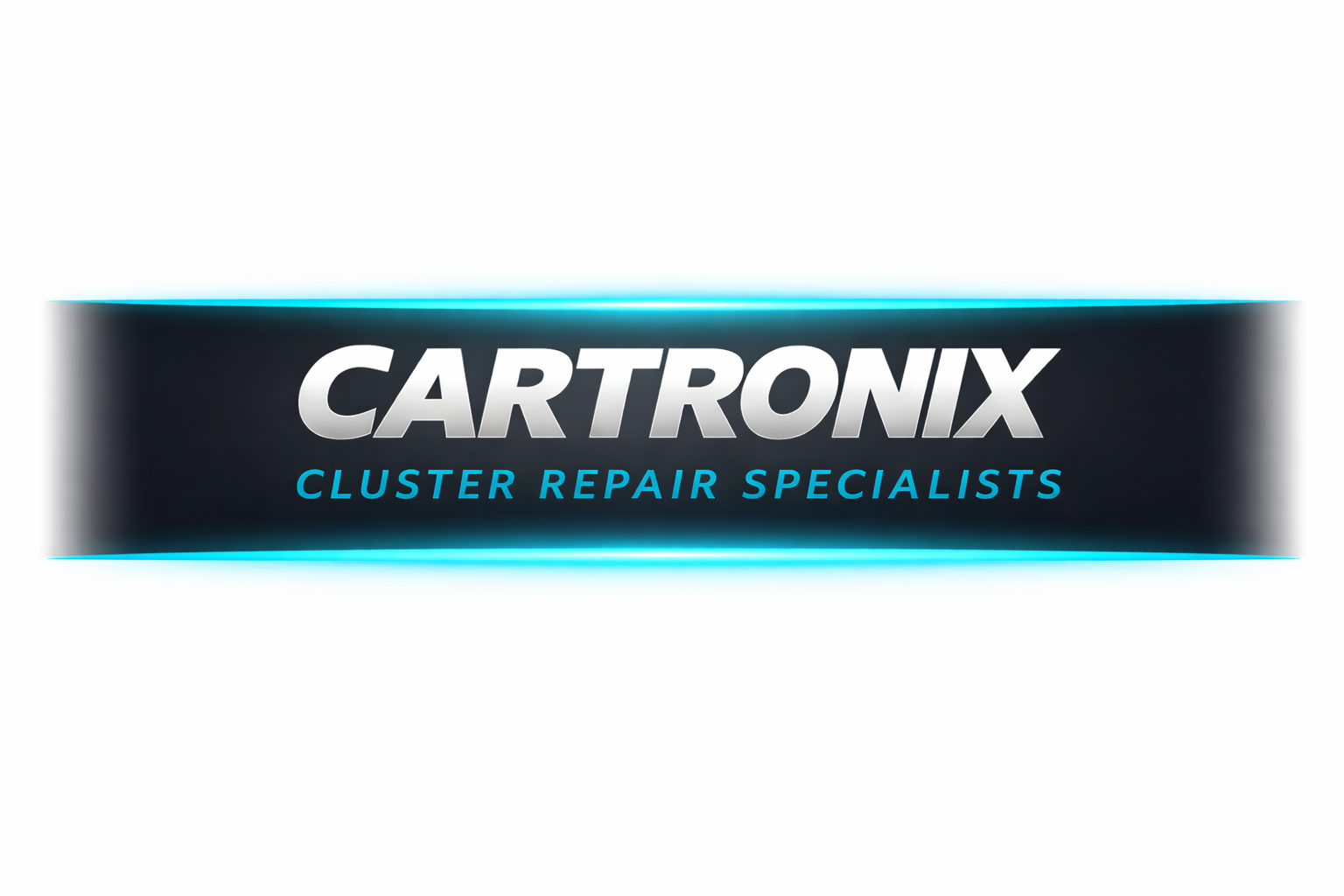 Cartronix Cluster Repair Specialists Sign Sign displaying the Cartronix name and 'Cluster Repair Specialists' in bold lettering.
