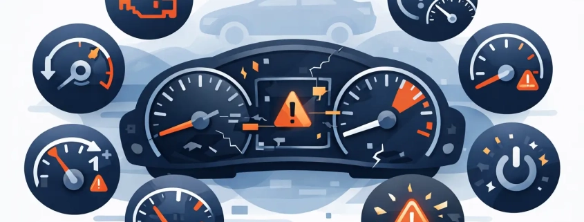 Failed Gauge Cluster Symptoms guide image