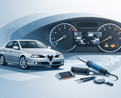 Alfa Romeo 166 Lcd Pixel Repair guide image