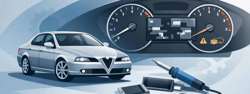 Alfa Romeo 166 Lcd Pixel Repair guide image