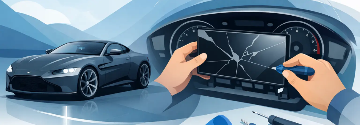 Aston Martin Vantage Display Repair guide image