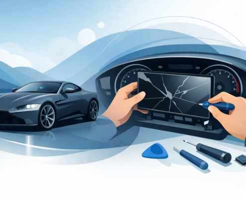 Aston Martin Vantage Display Repair guide image