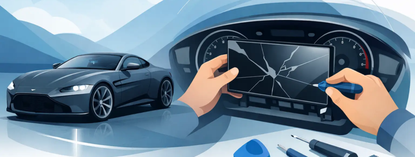 Aston Martin Vantage Display Repair guide image