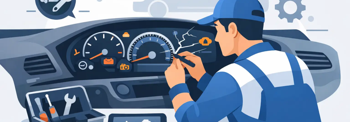 Dashboard Display Repair Service guide image