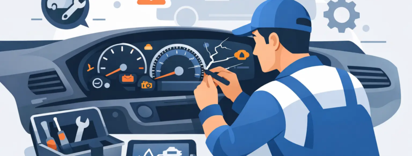 Dashboard Display Repair Service guide image