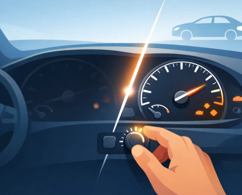 Dim Speedometer Display Fix guide image