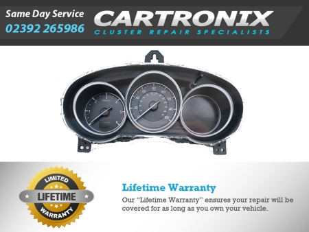 Mazda cx5 before LCD repair repair image