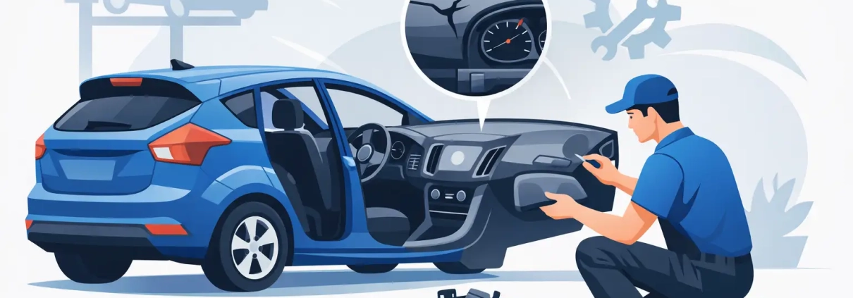 Ford Focus Dashboard Repair Example