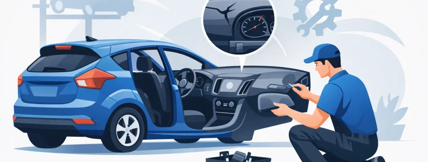 Ford Focus Dashboard Repair Example