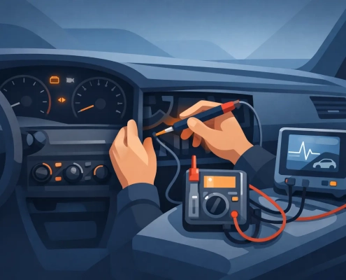 how to repair dim dash lights