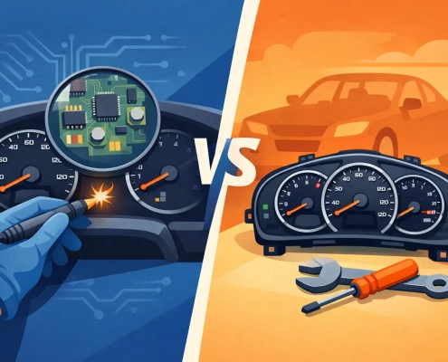 Dashboard Repair Versus Used Cluster: Which Wins?