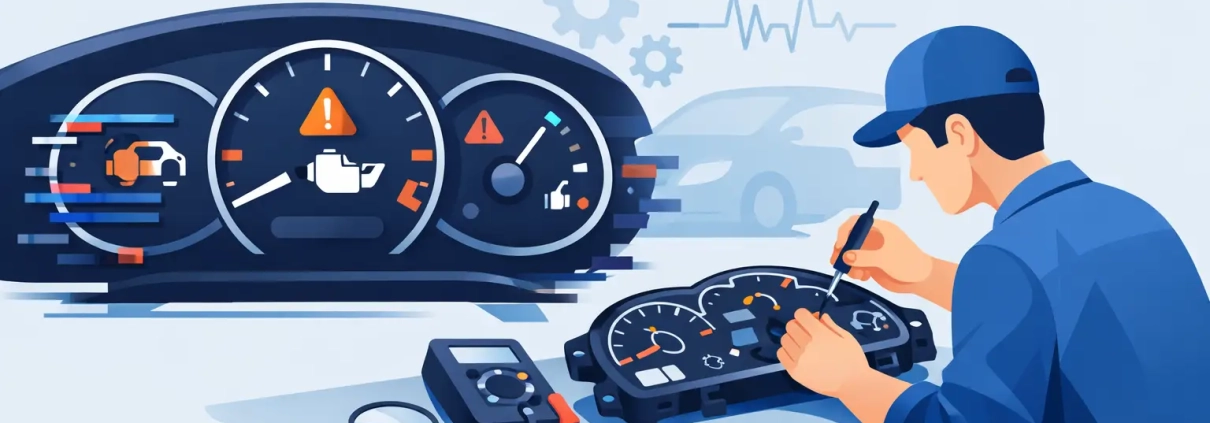 Gauge Repair for Faulty Car Dashboard Displays