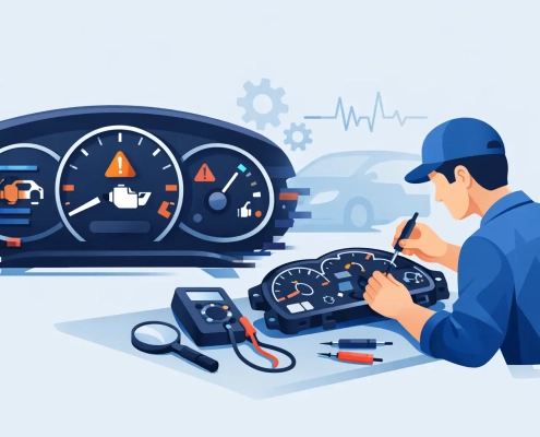 Gauge Repair for Faulty Car Dashboard Displays
