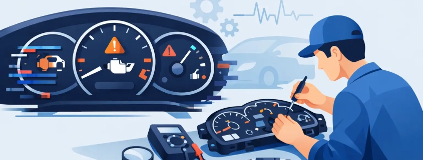 Gauge Repair for Faulty Car Dashboard Displays