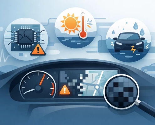 Top Causes of Pixel Failure in Car Dashboards