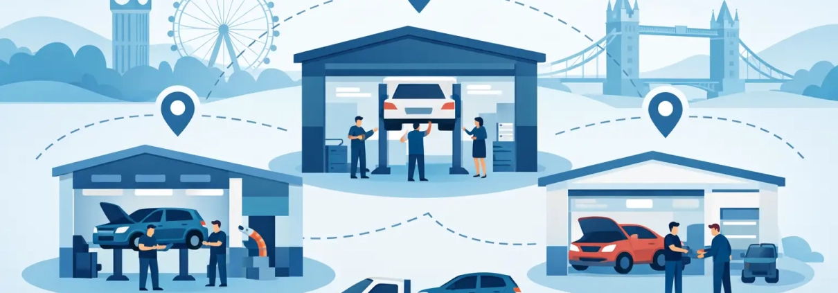Workshop Cluster Outsourcing for UK Garages