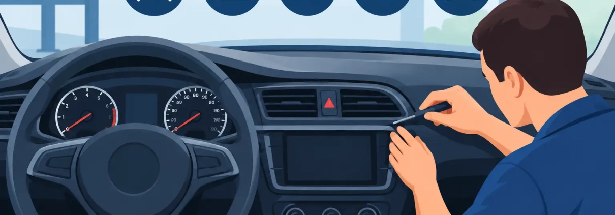 Dashboard Repair Before MOT: What Must Work?