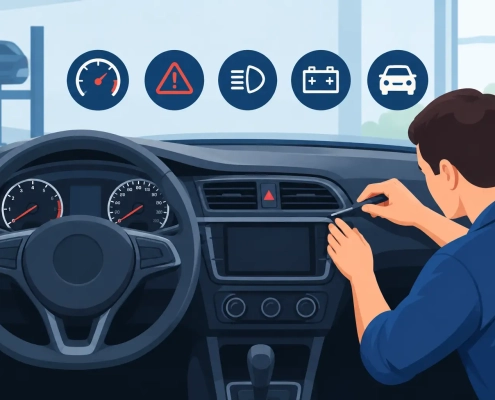 Dashboard Repair Before MOT: What Must Work?