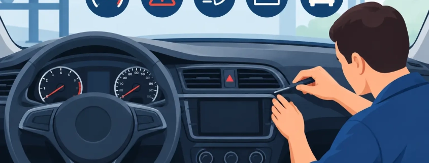 Dashboard Repair Before MOT: What Must Work?