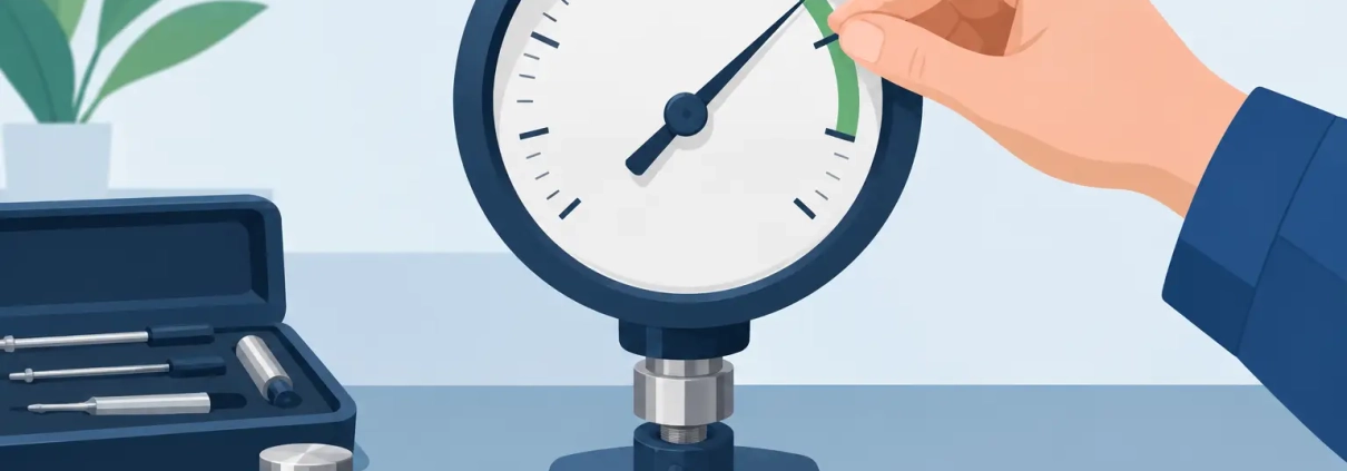 Gauge Needle Calibration for Accurate Readings