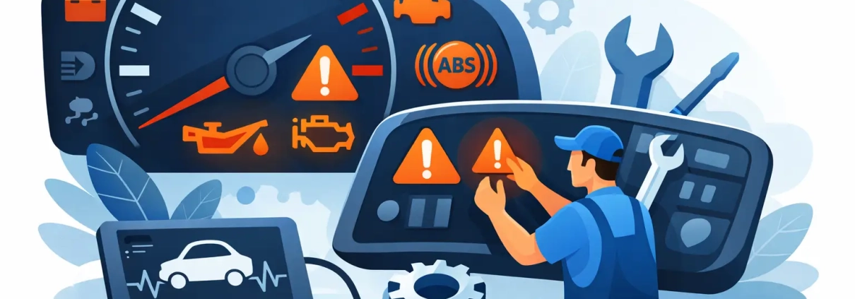 How to Repair Dashboard Warning Indicators