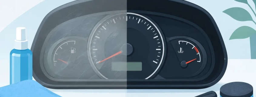 Restore a Faded Odometer Display Properly