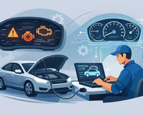 Vehicle Coding When an Instrument Cluster Fails