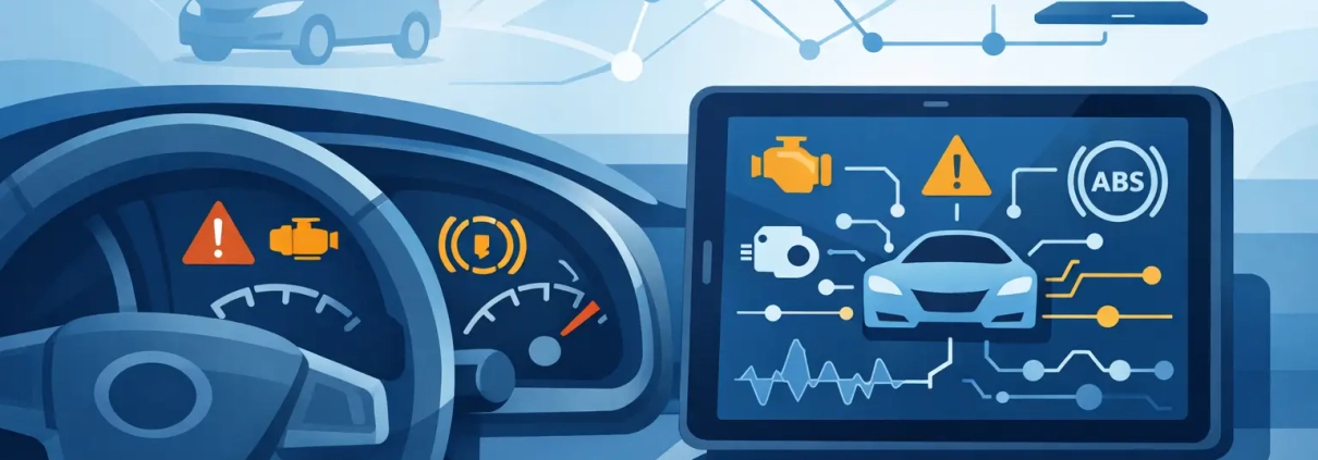 Vehicle Network Diagnostics for Dashboard Faults