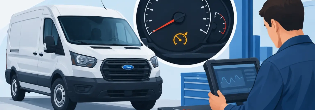 Ford Transit Speedometer Fault Example and Repair