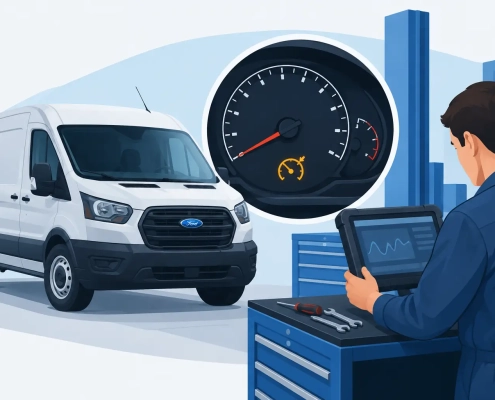 Ford Transit Speedometer Fault Example and Repair