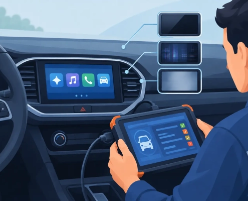 How to Diagnose Car LCD Screen Faults Properly