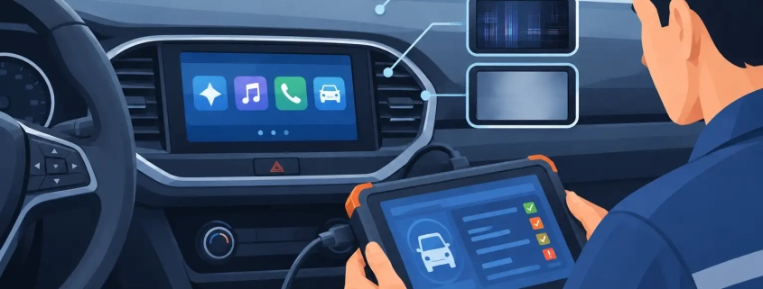 How to Diagnose Car LCD Screen Faults Properly