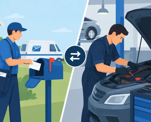 Postal Repair vs Local Auto Electrician: Which?